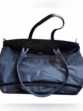 Tumi Black Nylon Tote